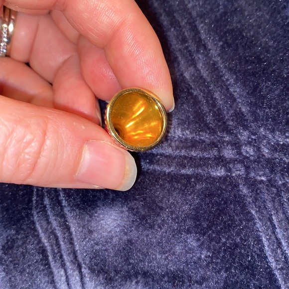 Vintage juicy couture pink and gold rhinestone megaphone charm - Picture 4 of 5